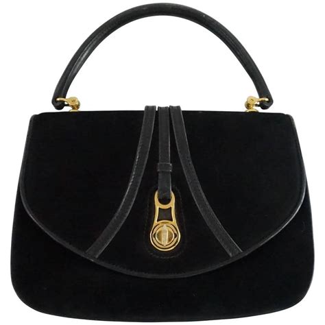 dillards gucci bags|vintage Gucci suede handbag.